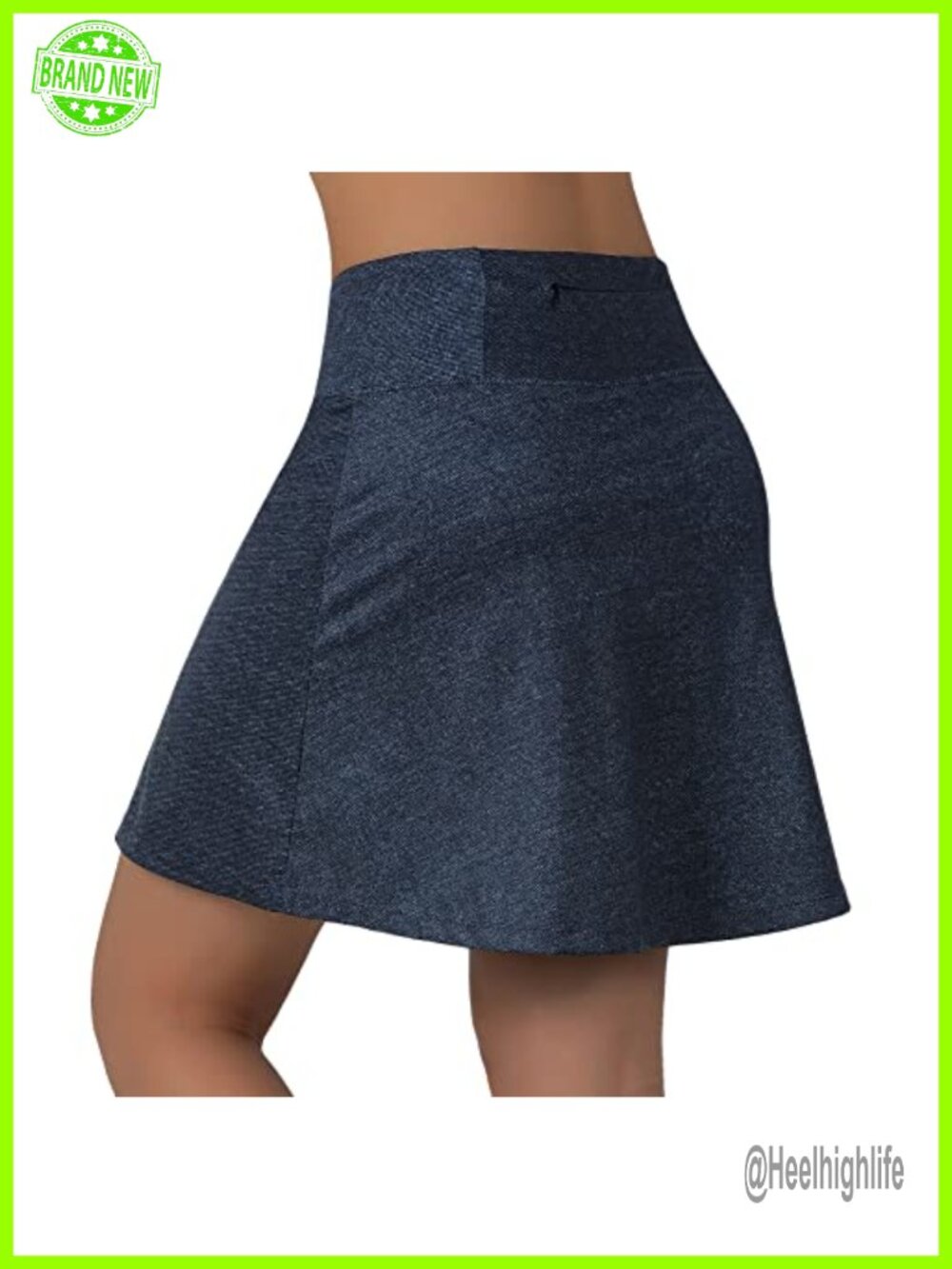 Women's Golf Skorts with Pockets Knee Length Athletic Tennis Pickleball Skirt